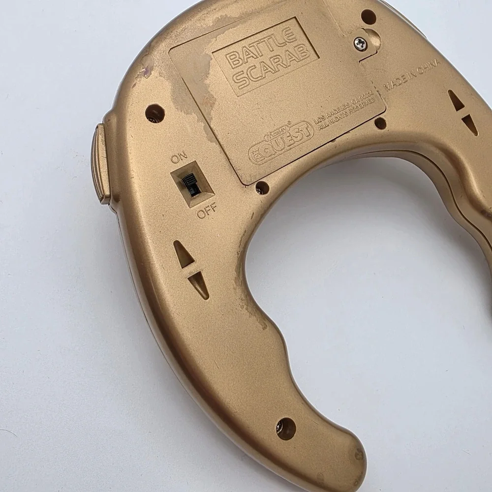 Manley Quest Battle Scarab Remote Control Gold Infrared‎ RC Toy Replacement